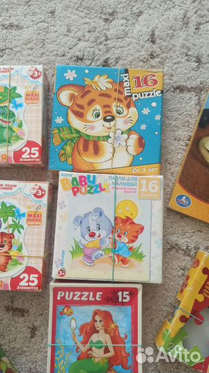 Пазлы, игры детские