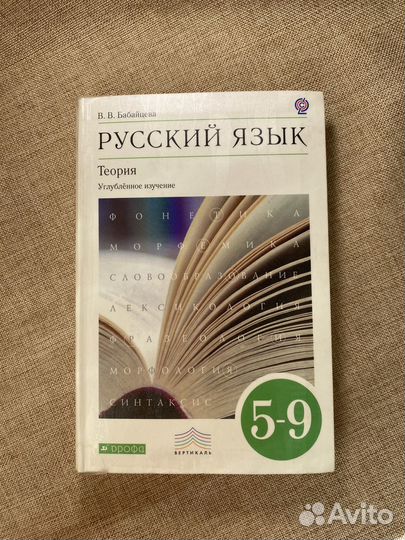 Теория по русскому языку 5-9 класс