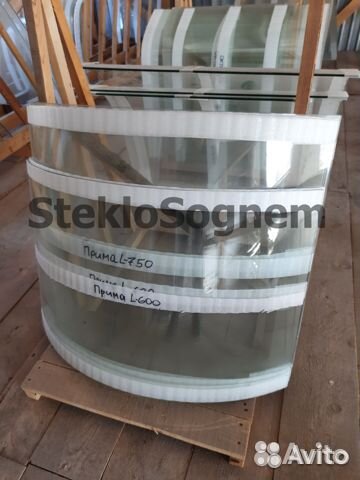 Стекло для холодильной витрины