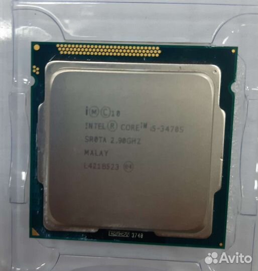 Процессор intel core i5 - 3470s, сокет LGA 1155