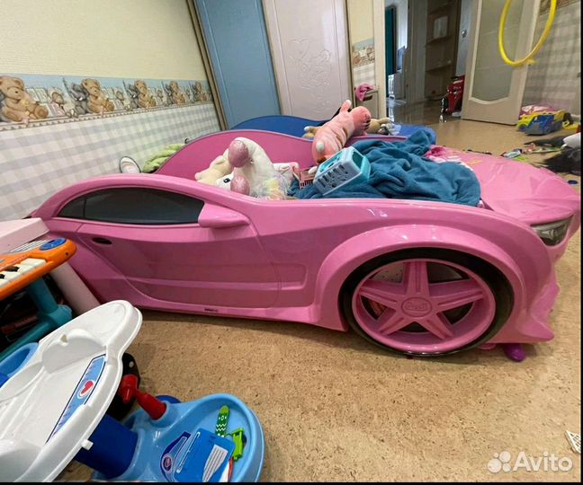 Детская кровать от 3 лет с матрасом бу