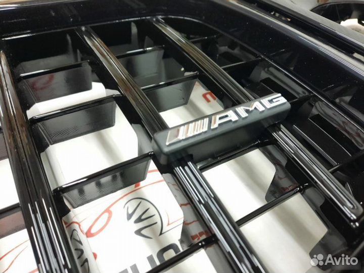 Решетка + очки All Black G-Class w464 AMG 2018+