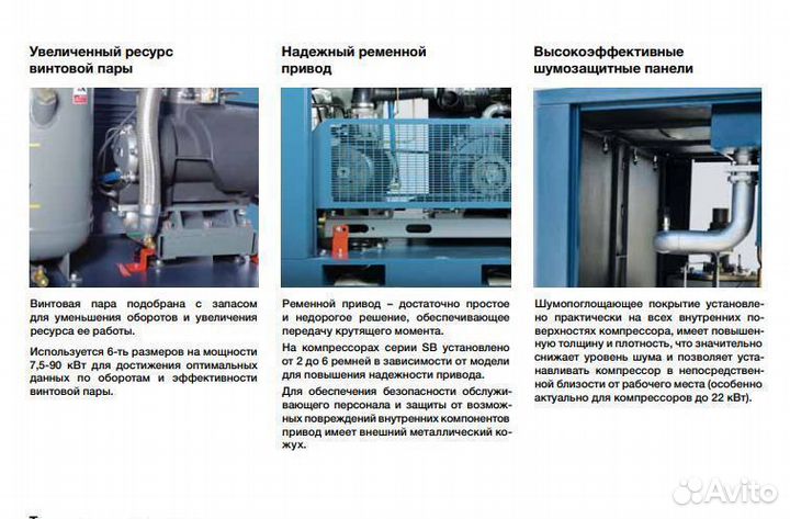 Компрессор 30 кВт винтовой