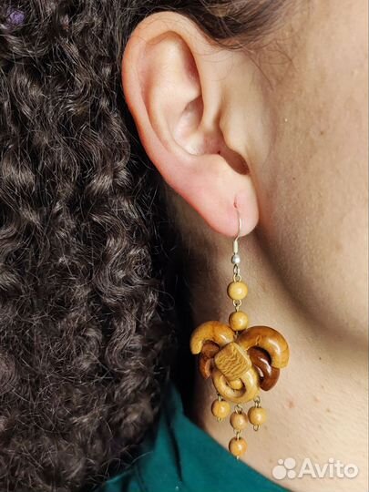 Серьги в стиле бохо