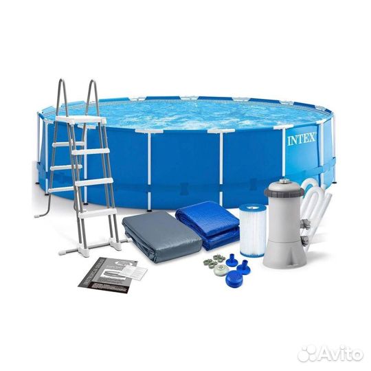 Каркасный бассейн Intex