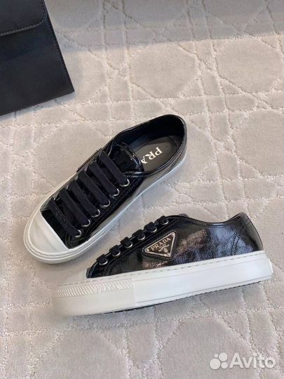 Женские кеды prada premium