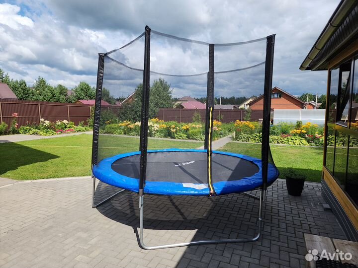 Батут с сеткой бу