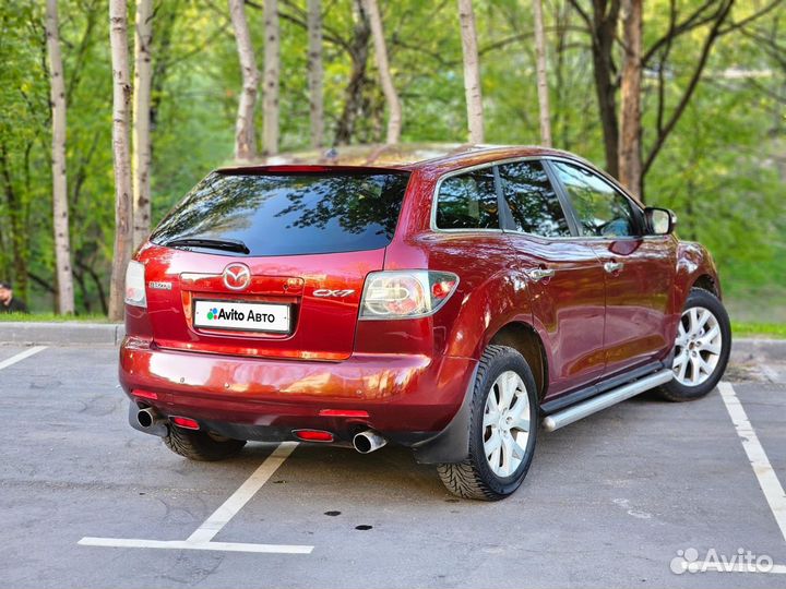 Mazda CX-7 2.3 AT, 2007, 185 000 км