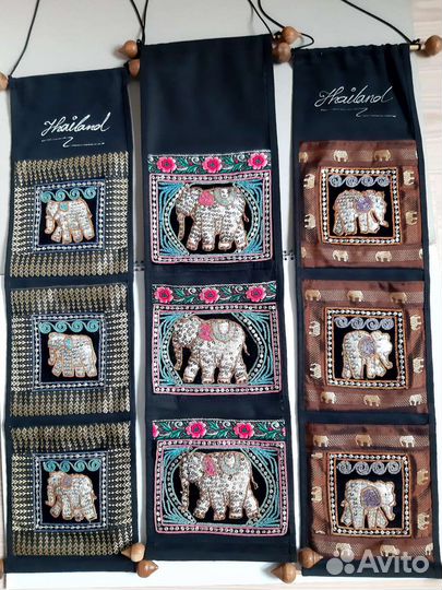 Кармашки на шкафчик, стену, Таиланд новое