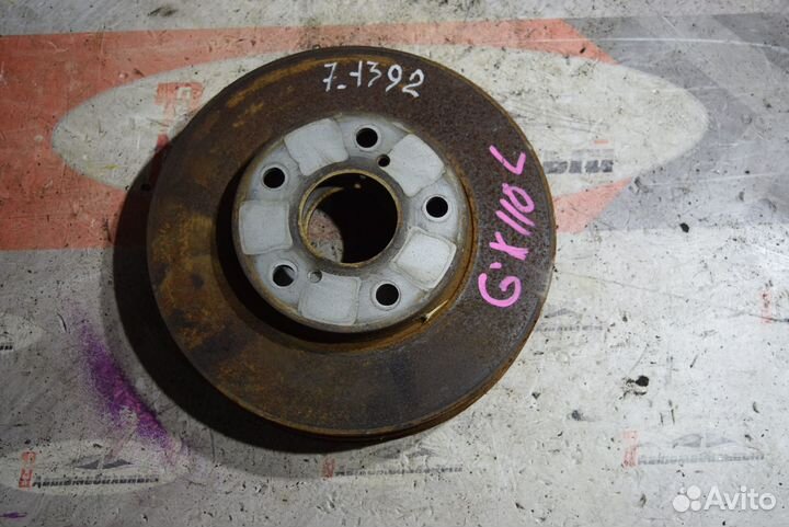 Тормозной диск перед c Toyota Mark II JZX100 1JZ-G