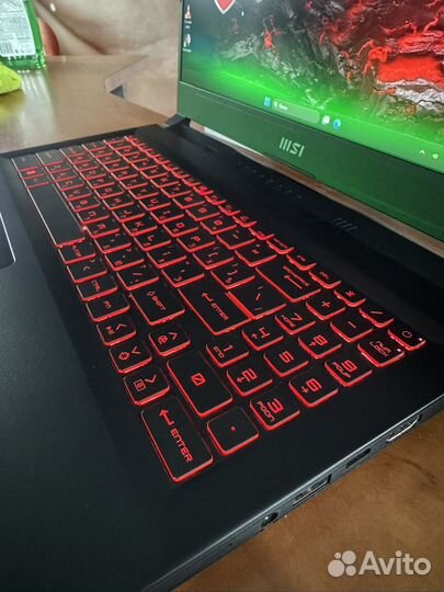 Как новый MSI 240HZ/i5-12gen/RTX 3060 6GB