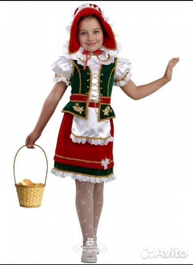 Костюм снегурочки красной шапочки