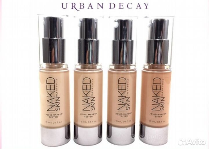 Тональный c эффектом загара naked urban decay