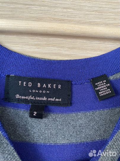 Роскошное трикотажное платье Ted Baker S оригинал