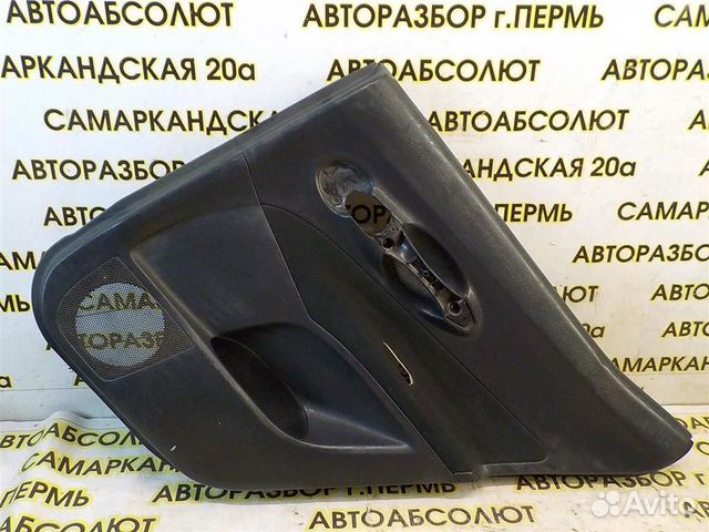 Обшивка двери задней правой Toyota Auris (E150) 2