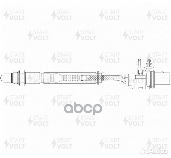 Датчик кислородный для а/м BMW 5 E60 (03) 2.5i