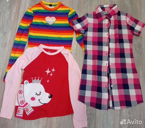 Вещи пакетом для девочки рост 146 152