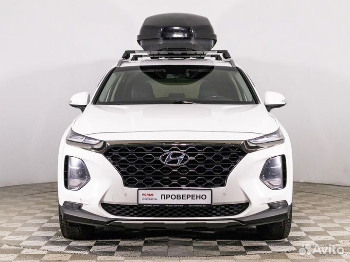 Hyundai Santa Fe 2.2 AT, 2019, 85 007 км