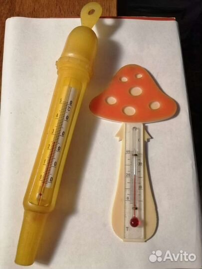 Термометры комнатняй и для водЫ СССР