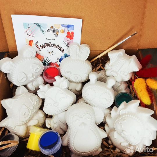 Гипсовые фигурки для детей