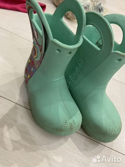 Резиновые сапоги crocs с7