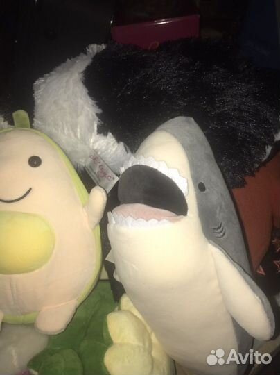 Angry birds, авокадо, рататуй,мягкие игрушки новые