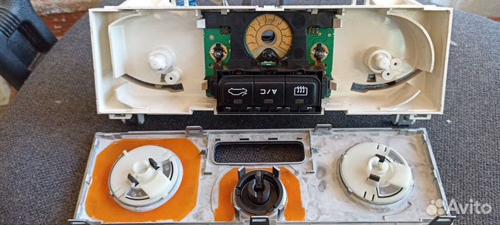 Блок управления печкой Пежо 406