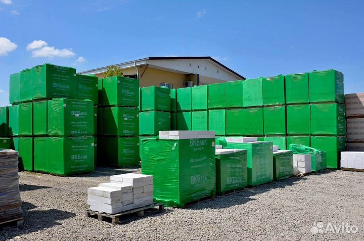 Газобетонные блоки напрямую с завода