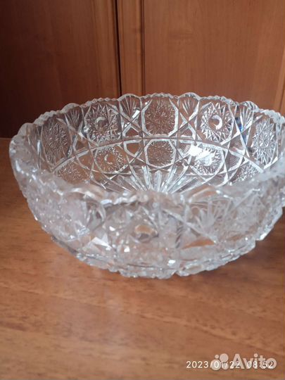 Вазы хрустальные СССР