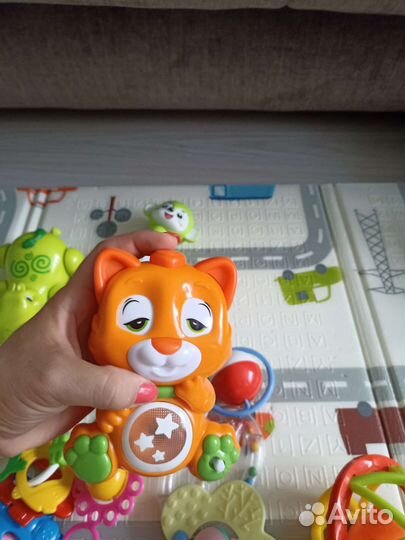 Игрушки погремушки пакетом