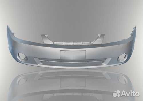 Бампер киа спектра алмазное серебро