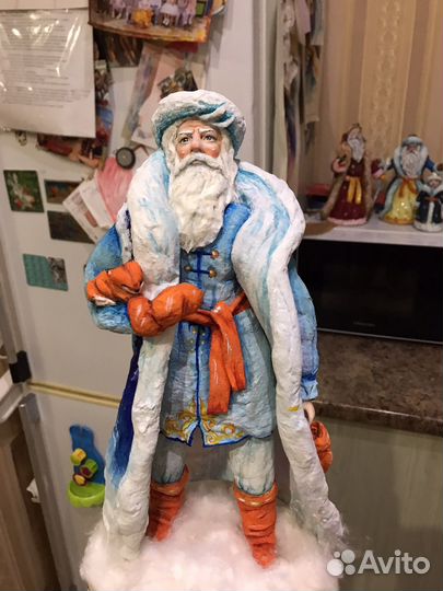 Дед мороз ватный