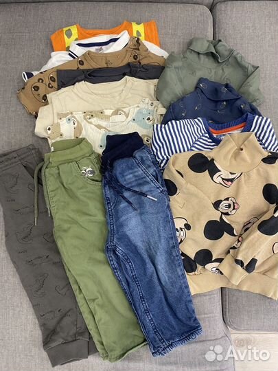 Вещи для мальчика пакетом 92