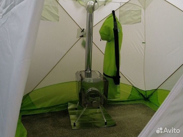 Печь Рыбака (пошехонка) для палатки с экранами