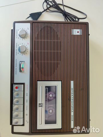 Кассетный магнитофон электроника 302 + 2 кассеты купить в Москве ...