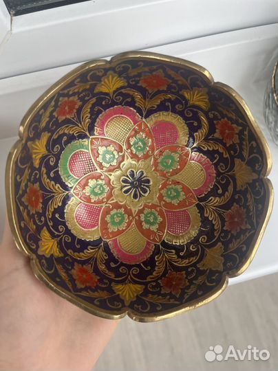 Ваза конфетница Индия СССР