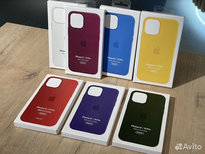 Чехол Silicone Case MagSafe iPhone 12 Pro