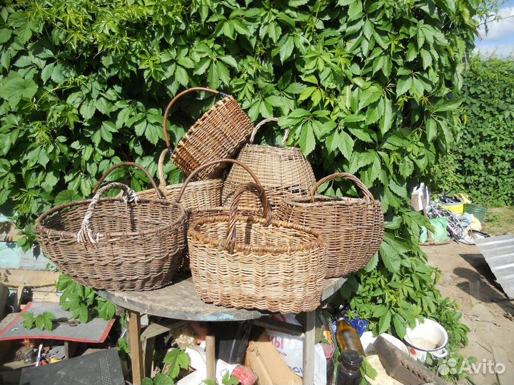Корзины корзинки плетёнки лукошки коробушки корзин