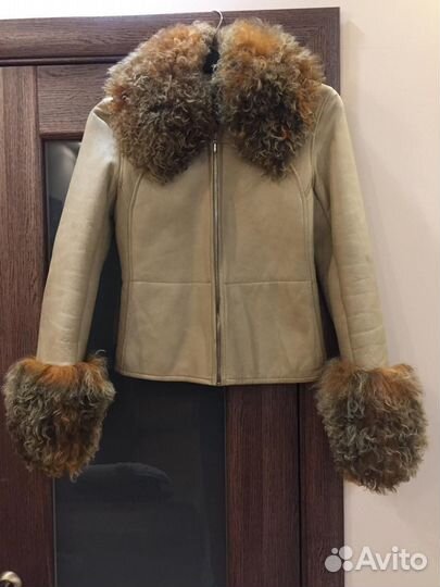 Дублёнка женская barbara bui 38 размер оригинал