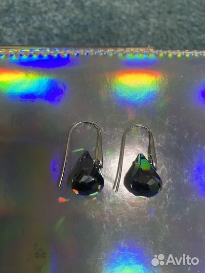 Серьги Lunar swarovski оригинал