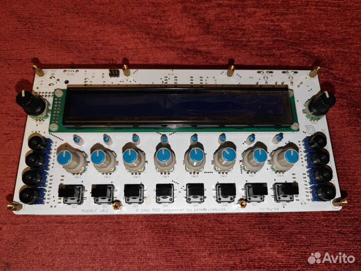 Секвенсор MidiAlf с midi и CV/Gate