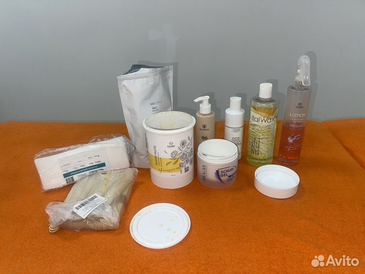 Материалы для депиляции пакетом б/у