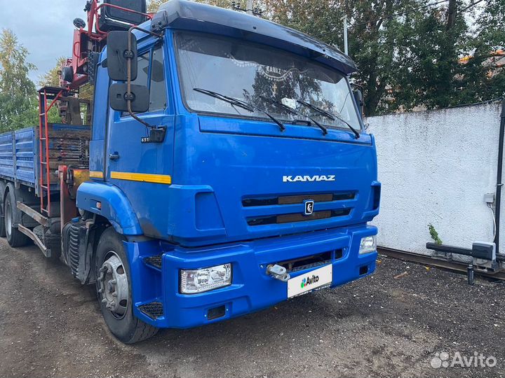 КамАЗ 65117 с КМУ, 2019