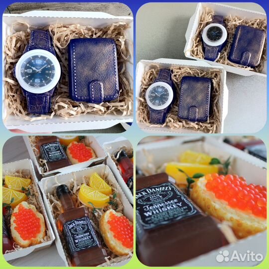 Подарочный набор Мыло массажное и скраб для тела