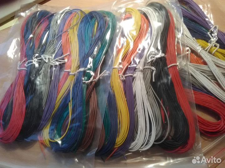 Набор цветного монтажного кабеля hengxing 0.35мм