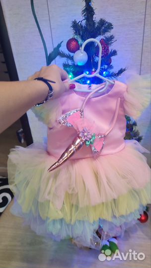 Платье праздничное 86-92