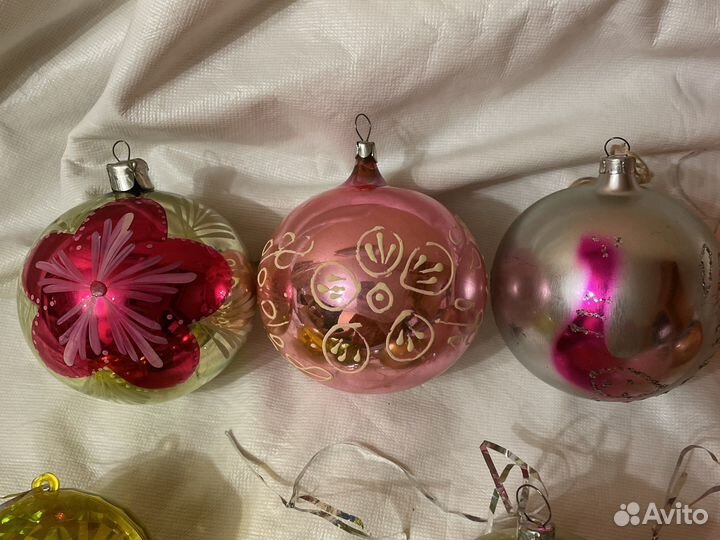 Шарики на ёлку СССР