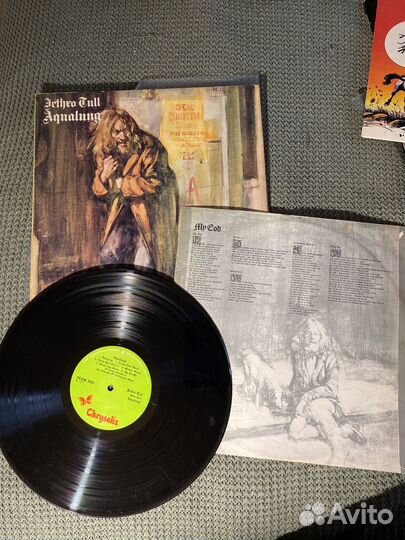Jethro Tull Awualung lp 1st PR UK