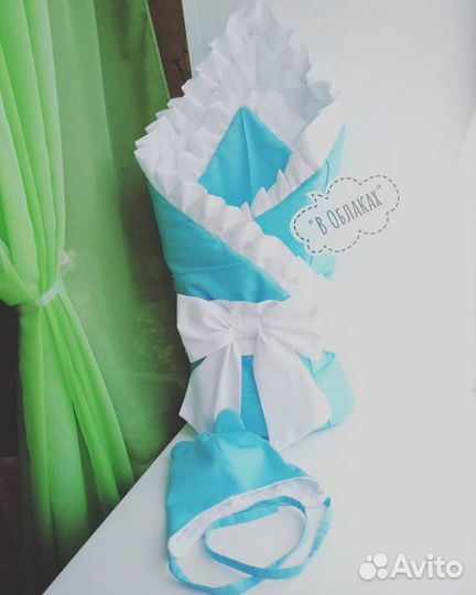 Конверт-одеяло на выписку сезон весна/осень