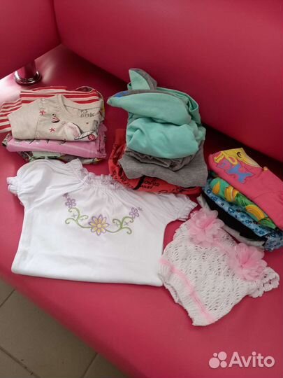 Вещи пакетом на девочку 98-104